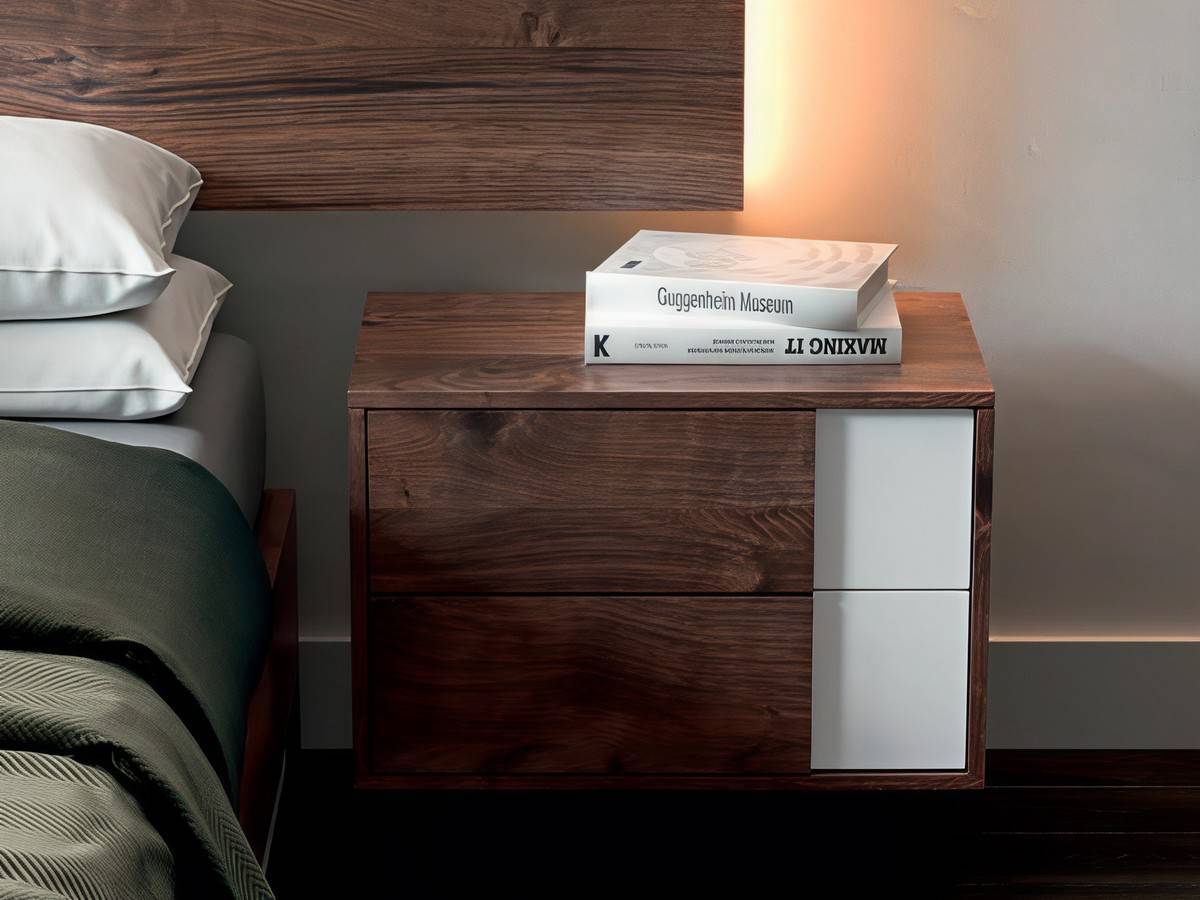  combinación de cabezal y mesitas para un estilo moderno.. Modelo SONNO-21, imagen 2