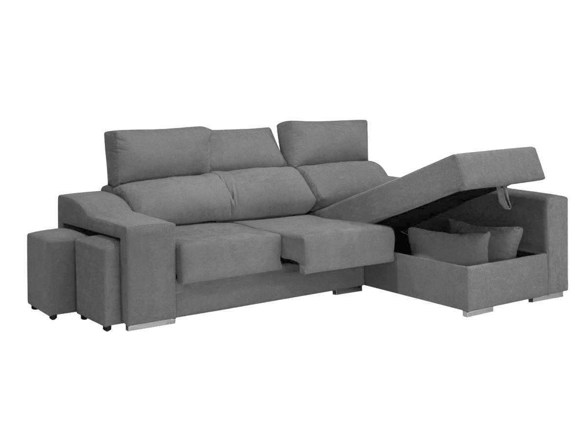  la chaise de 265 cm extensible cama con cabezal abatible es una excelente opción para aquellos que buscan versatilidad y comodidad en un solo mueble. con su longitud de 265 cm, este sofá ofrece un amplio espacio para que te relajes y disfrutes de momentos de descanso. una de las características destacadas de esta chaise es su función extensible cama, que te permite convertir fácilmente el sofá en una cómoda cama para recibir a tus invitados o para descansar durante la noche. además, cuenta con un cabezal abatible que te brinda un apoyo adicional para tu cabeza y cuello, permitiéndote adoptar una posición más cómoda mientras descansas. la estructura de este sofá está fabricada en madera de pino, lo que le proporciona resistencia y durabilidad a largo plazo. el color marengo le confiere un aspecto elegante y moderno, que se adapta fácilmente a diversos estilos de decoración.. Modelo SZ-CHAISE-NIZA, imagen 2