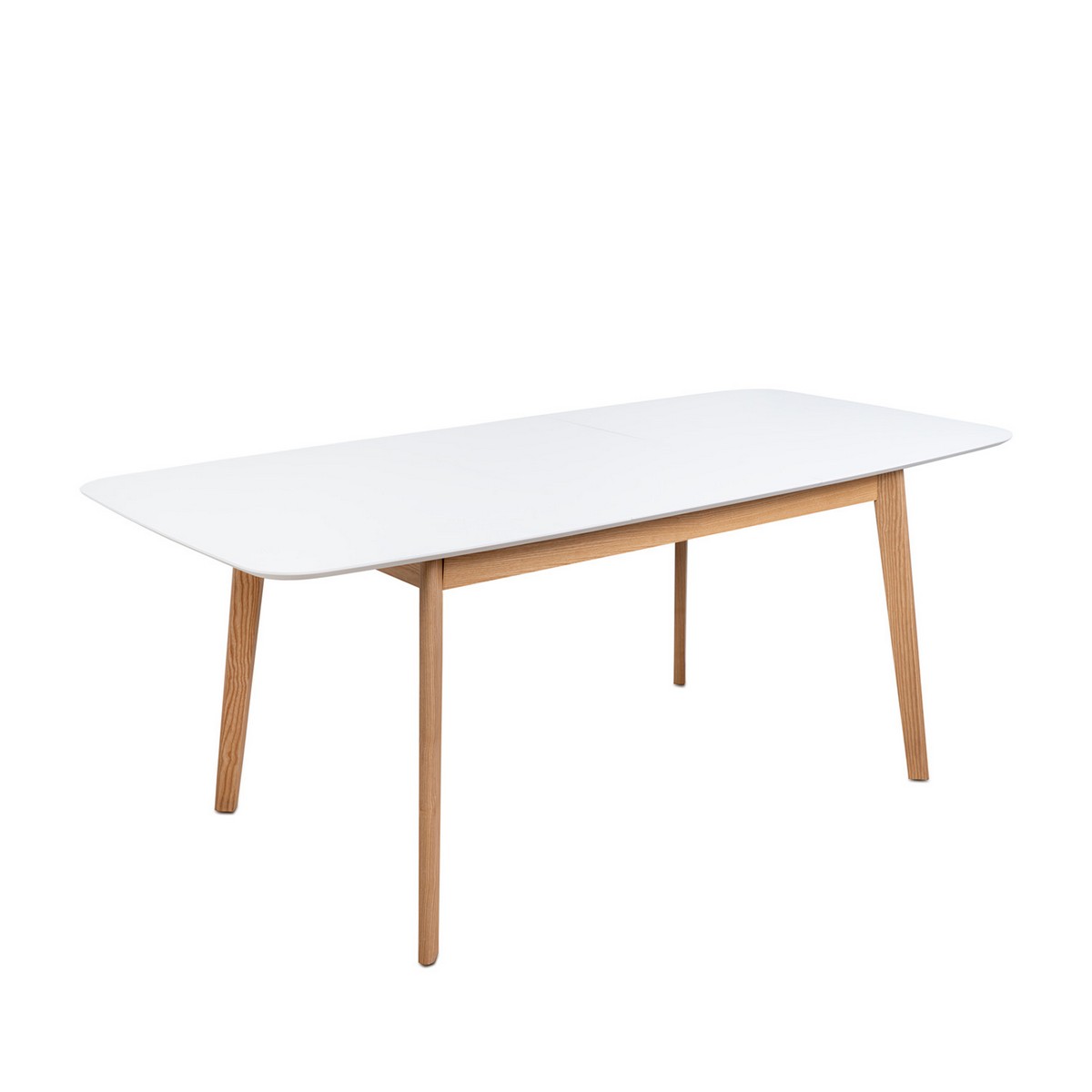 Mesa de comedor mesa extensible kenna 140 blanco-roble. Modelo 00MS202242, imagen 4