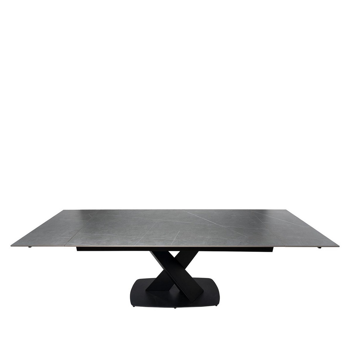 Mesa de comedor mesa extensible valeri 160 gris-negro. Modelo 00MS211216, imagen 4