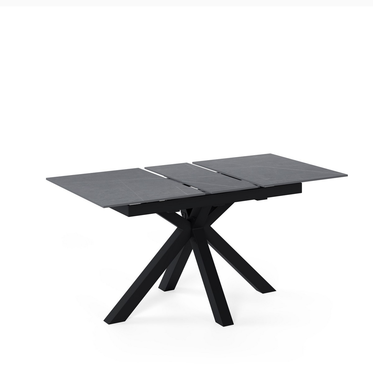 Mesa de comedor mesa extensible lori 120 gris-negro. Modelo 00MS217369, imagen 5