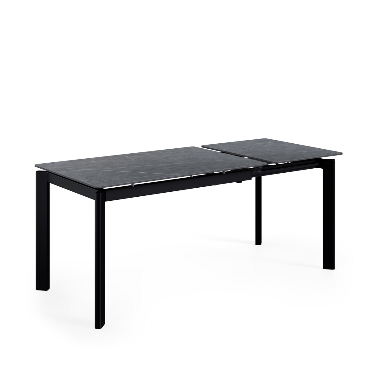 Mesa de comedor mesa extensible constance 120 gris-negro. Modelo 00MS218069, imagen 4