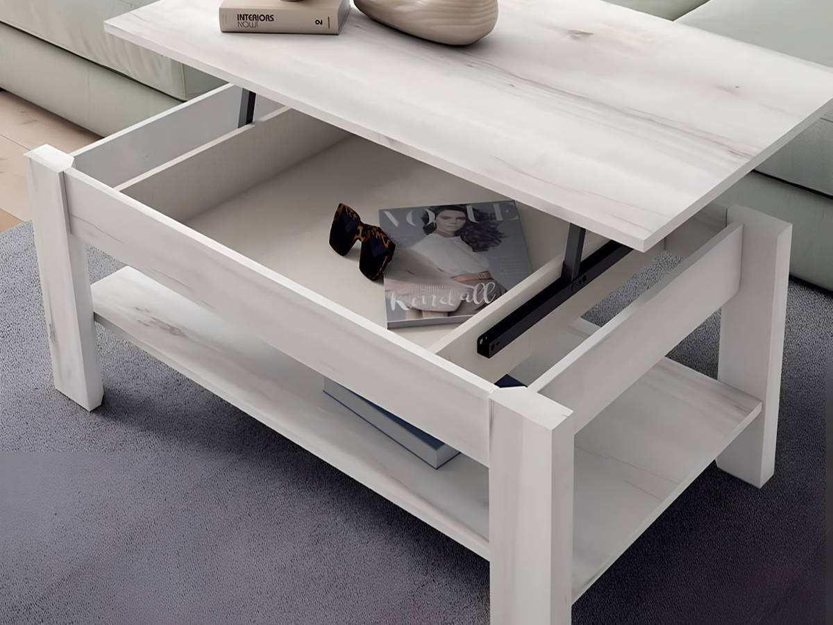 Mesa de Centro mesa centro elevable little
110x60 cm.. Modelo LITTLE-NOD, imagen 2