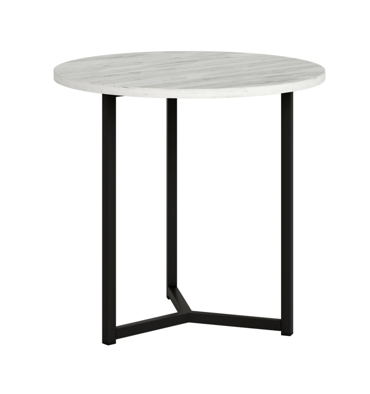 Mesa de Centro mesa centro redonda modelo pacifico diametro 50cm en metal  marfil o negro y artic, java, alpin, perla, roble o blanco
	 medidas: 50cm. Modelo PACIFICO-50-BGL, imagen 8