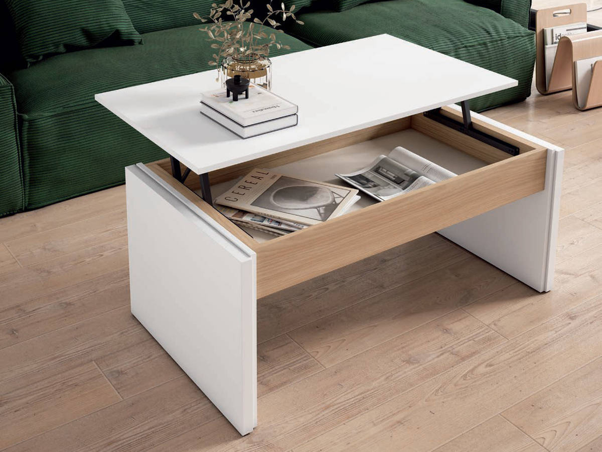 Mesa de Centro mesa centro elevable single
110x60 cm.. Modelo SINGLE-NOD, imagen 2