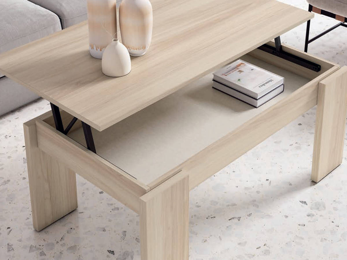 Mesa de Centro mesa centro elevable soul
110x60 cm.. Modelo SOUL-NOD, imagen 2