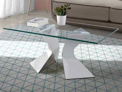 mesa_centro rectangular fija cristal l110 Modelo AVK-300-PU