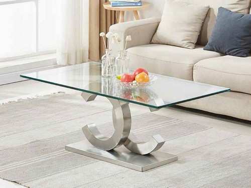 mesa_centro rectangular fija cristal l110 Modelo AVK-301-PU