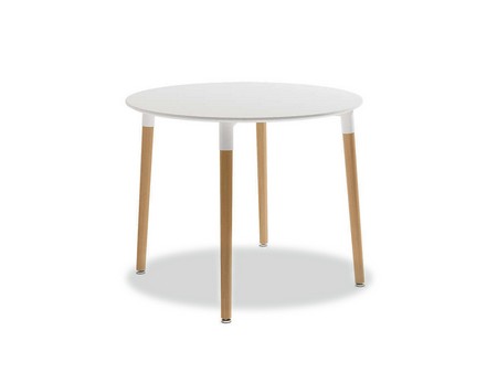 mesa de comedor fija. diseño vanguardista estilo nórdico. patas de madera y regulables. sobre redondo con el acabado lacado. disponible en 2 colores. <br><br>la mesa de comedor caribe es una mesa fija. tiene un diseño vanguardista con un estilo nórdico, sencillo, funcional y muy cómodo. la principal característica de un estilo nórdico en la decoración de nuestro hogar es la funcionalidad y el uso de materiales locales, como la madera. también es una mesa indicada para la optimización del espacio en el hogar debido a su tamaño.<br><br>concretamente, la estructura es de madera, muy resistente. además, las patas incluyen reguladores de altura para ajustarse a la perfección a las necesidades de cada usuario, e incluso para solventar los pequeños desniveles que el suelo pueda presentar.<br><br>por otro lado, el sobre es redondo con el acabado lacado.<br><br>en cuanto a los colores está disponible en:<br><br>blanco<br>grafito<br><br> medidas: 90 x 74 cm mesa de comedor l90 Modelo BGL-CARIBE-RED