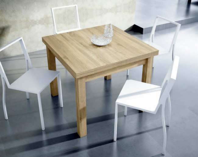 <p>mesa comedor extensible</p> <p>90↔ cm x 90 cm x 76↕ cm</p> <p>abierta 180 x 90 cm</p> <p><b>acabados</b> amazona, artíco, blanco, cambrian. </p> <p class='cyb'> medidas: 90 cm </p> <p>más opciones de colores disponibles</p> mesa salon Modelo MCO-103