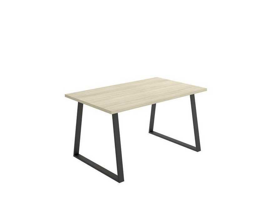 Mesa rectangular fija pata metal forma trapecio TRAY-33 - Imagen 2