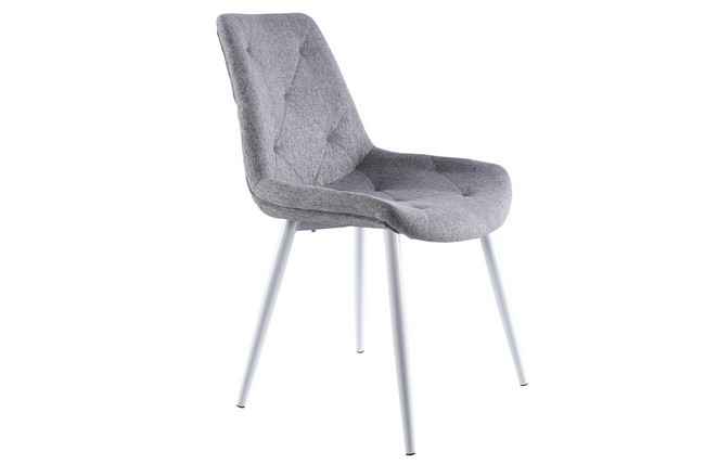 silla comedor marlene tejido gris / blanco Modelo 0500730020212