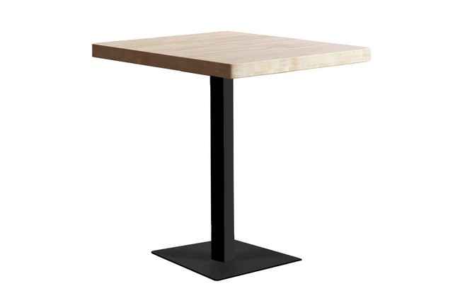 mesa moss 60 x 60 cm roble nordish / negro. mesa_centro Modelo 0500950020010