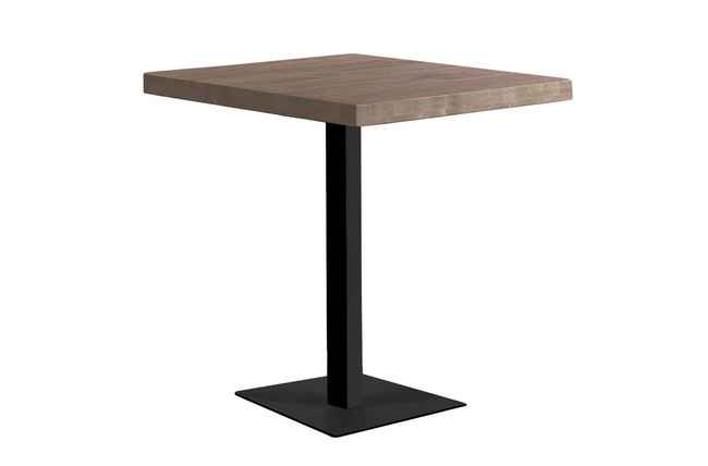 mesa moss 60 x 60 cm roble american / negro. mesa_centro Modelo 0500950020016