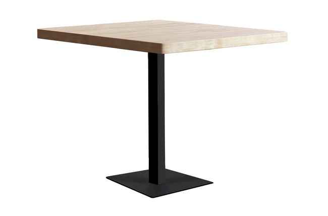 mesa moss 80 x 80 cm roble nordish / negro. mesa_centro Modelo 0500960020010