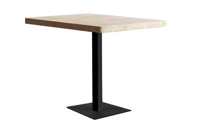 mesa moss 80 x 60 cm roble nordish / negro. mesa_centro Modelo 0500970020010