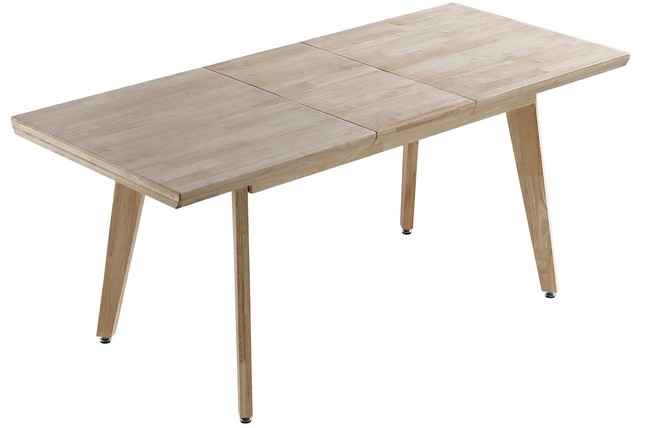 mesa comedor extensible genova 140 - 180 x 80 cm madera roble nordish Modelo 0600950020010