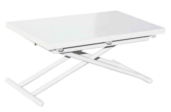 mesa centro elevable y extensible up - down blanco 100 x 50 cm mesa_centro Modelo 3003500020003