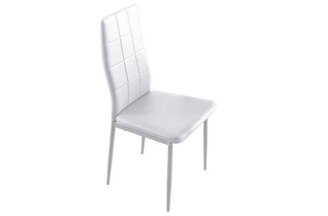 silla comedor laia simil piel blanco Modelo 3003830024703