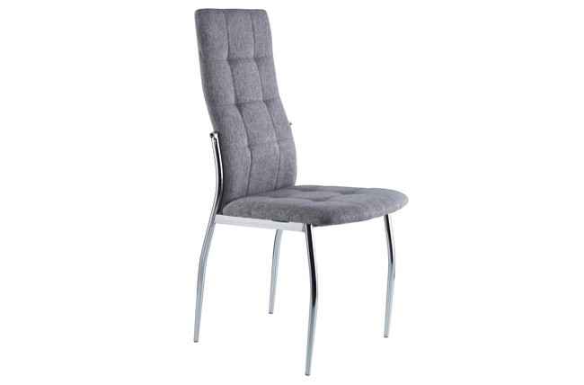 silla comedor diana tejido gris / cromo Modelo 3003840024212