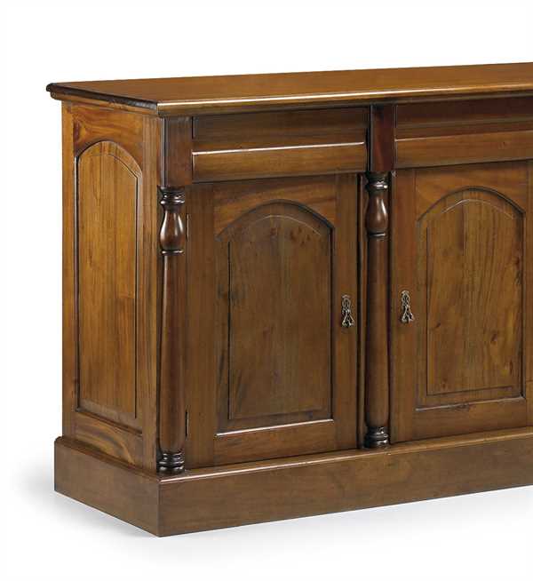 Chifonier vintage australian con cajones y puertas elegantes.