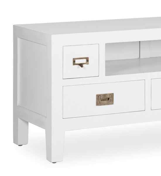 Mueble TV Everest colonial con cajones y hueco para dispositivos electrónicos