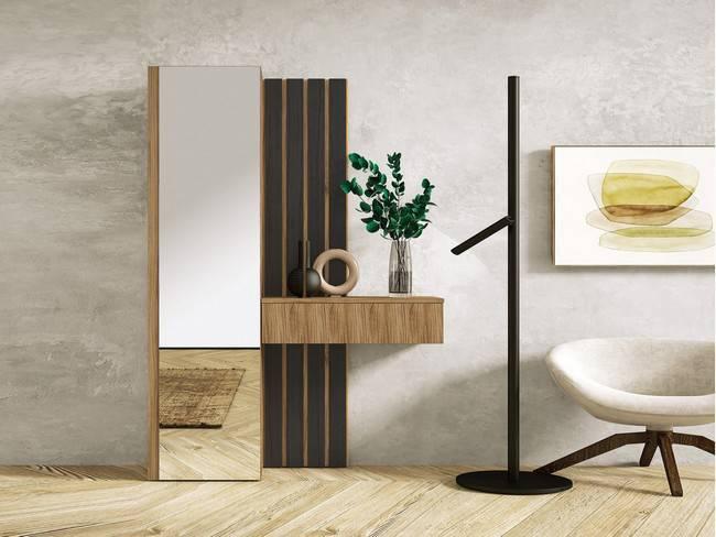  mueble recibidor Modelo AUSTRAL-REC13 - ideal para salones con estilo minimalista y moderno 