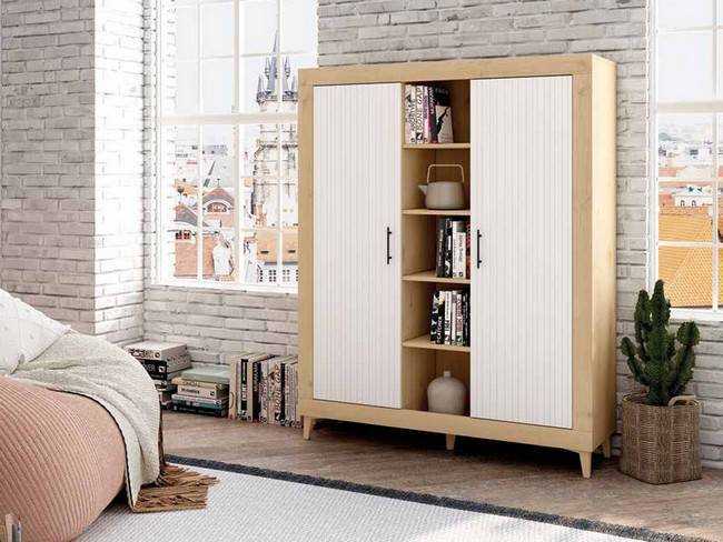 aparador nordico Modelo MOON-E-05 - diseñado para quienes prefieren muebles de líneas rectas y modernas