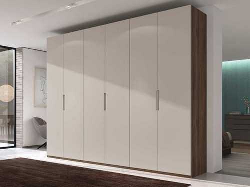 armario 6 puertas estandar 298 x 240 puertas lacadas Modelo EOS-57 - solución perfecta para dormitorios de matrimonio pequeños y bien distribuidos