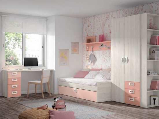 cama nido recto arrastre 190x90 Modelo JUNIOR-19 , diseñada para dar más confort en espacios pequeños 