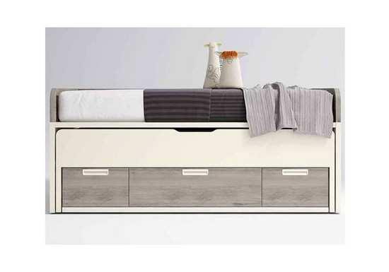 compacto base 3,5 cm bicolor duo mas cama desplazable base Modelo UP-130  