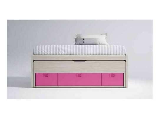 compacto duo con cama desplazable base y 2 cajones mas contenedor doble Modelo UP-122  