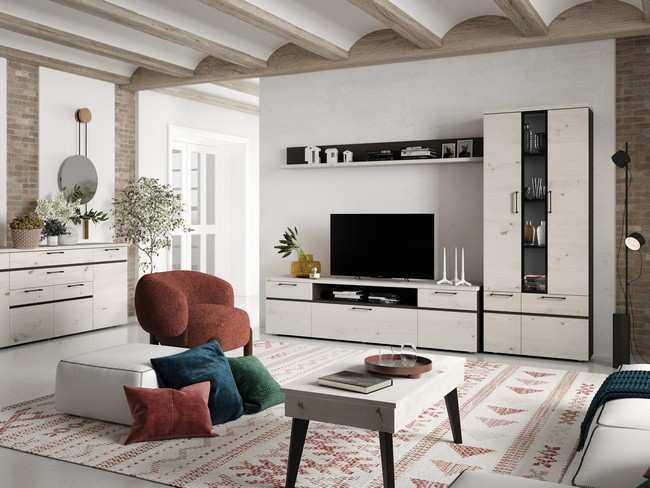 Estilo moderno y contemporáneo en el salón    Modelo OTTO-104 - perfecto para salones de dimensiones reducidas