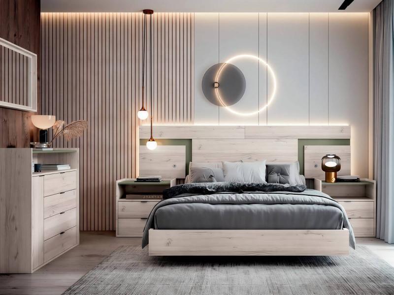 galería tosca con mesita box, ideal para un dormitorio moderno. , solución práctica para organizar tu cuarto