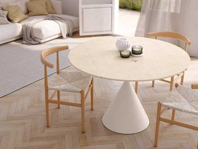 Mesa de comedor extensible