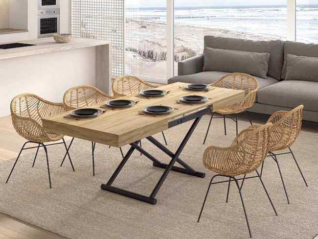 mesa de comedor extensible