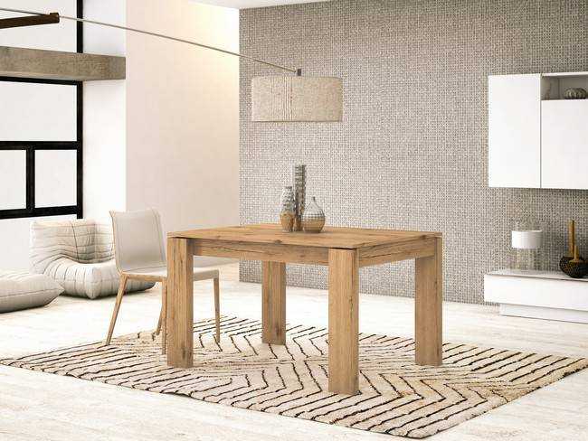  mesa comedor fija 140 x 90 x 76 Modelo AUSTRAL-MESA-252 - diseñado para dar comodidad sin perder el estilo moderno