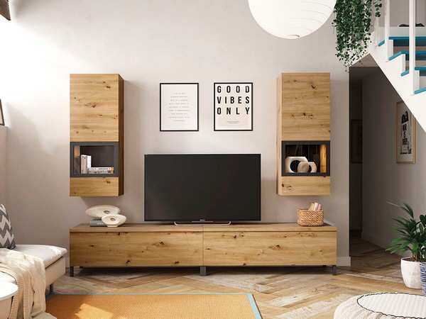 Muebles de comedor compactos      Modelo NEO-659 - en  Valencia, para salones pequeños con diseño sofisticado