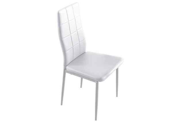 silla comedor laia simil piel blanco Modelo 3003830024703  