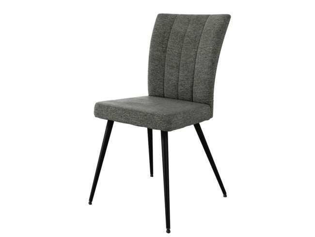 silla en gris oscuro con diseño moderno para comedores contemporáneos Modelo BGL-DALLAS-GRIS  