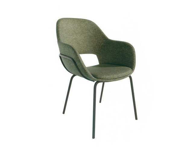 silla metal moderna Modelo BGL-SIDNEY-VERDE  