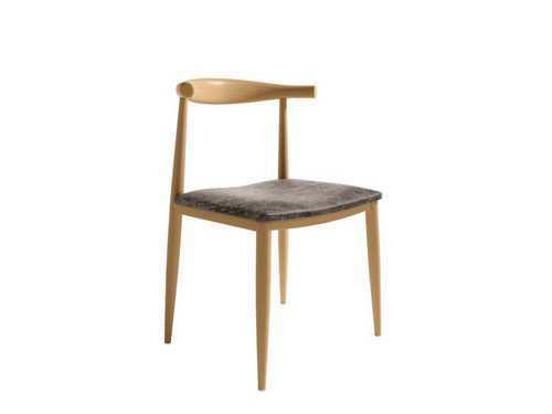 silla metal vintage Modelo BGL-TALLIN-MARRON  