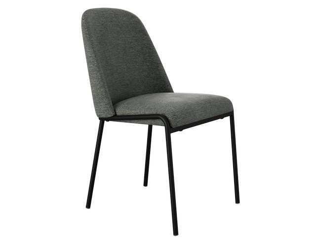 silla moderna atlanta en color gris marengo con asiento y respaldo Modelo BGL-ATLANTA-GRIS  