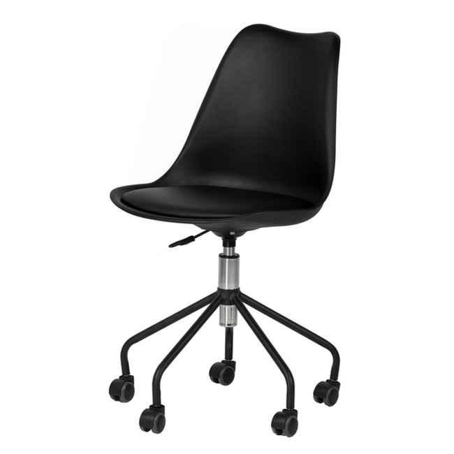 silla oficina yale negro Modelo 00OF100401  