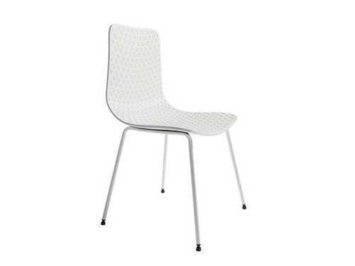 silla de polipropileno para cocina en color blanco Modelo BGL-LONDON-BLANCO 