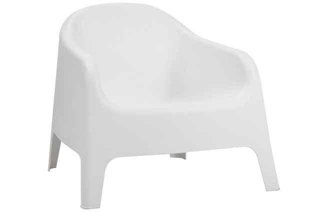 sillon jardin pool pp blanco. Modelo 0900450020001  