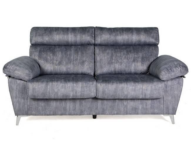 sofá 204cm con asientos fijos de muelles y poliuretano y respaldos desenfundables Modelo SOFA-FIJO-3PLAZAS-ALQUEVA-ALM  