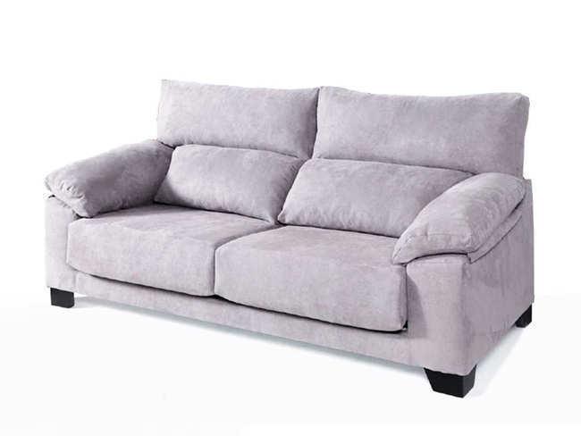 el sofa de 3 plazas de 197 con asientos deslizantes Modelo SOFA-ANTO-3P-AZR  