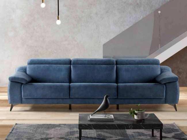 el sofá es absolutamente impresionante y cómodo, con un cabezal reclinable Modelo SMG-STELLA-SOFA  