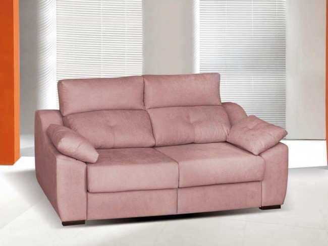 sofá modelo krom de 200cm con un diseño de brazo muy particular Modelo MS-SOFA-CAMA-KROM - pensado para maximizar el uso del espacio sin perder estilo 